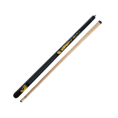 Billard Queue Junior schwarz Flammen